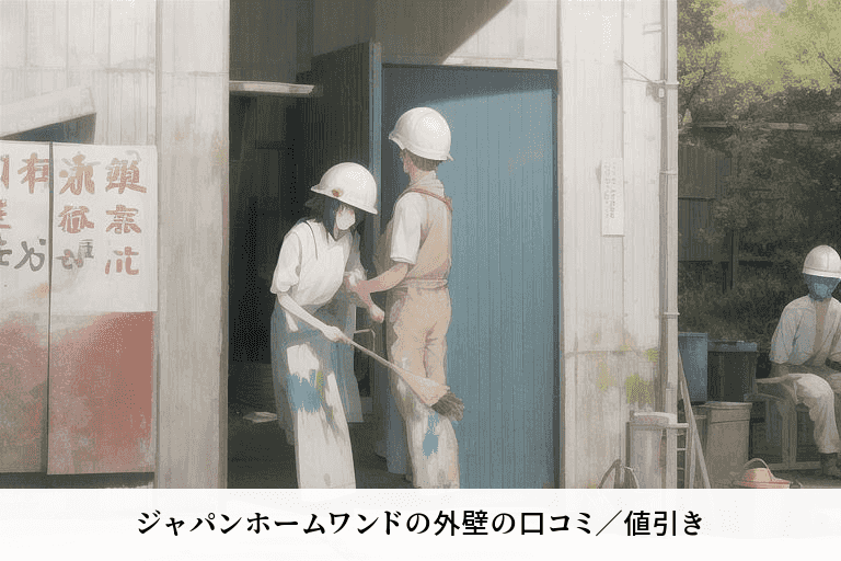 ジャパンホームワンドの外壁の口コミ／値引き