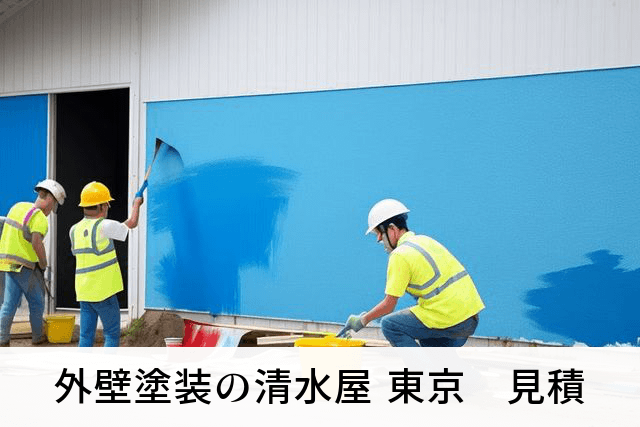 外壁塗装の清水屋 東京　見積