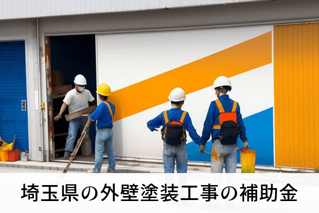 埼玉県の外壁塗装工事の補助金