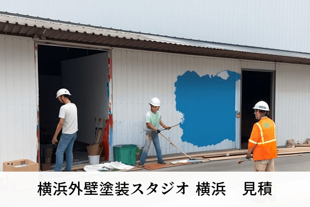 横浜外壁塗装スタジオ 横浜　見積