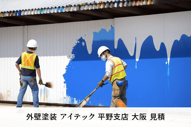 外壁塗装 アイテック 平野支店 大阪 見積
