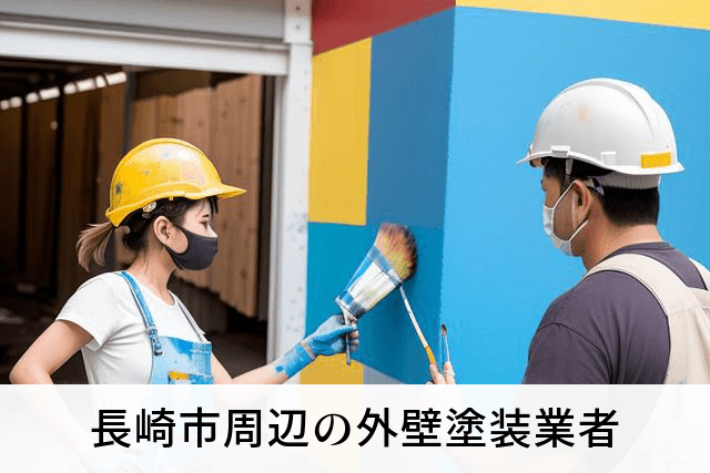 長崎市周辺の外壁塗装業者