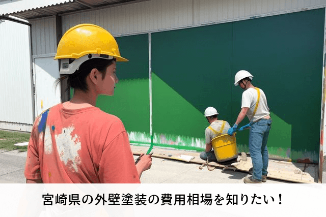 宮崎県の外壁塗装の費用相場を知りたい！