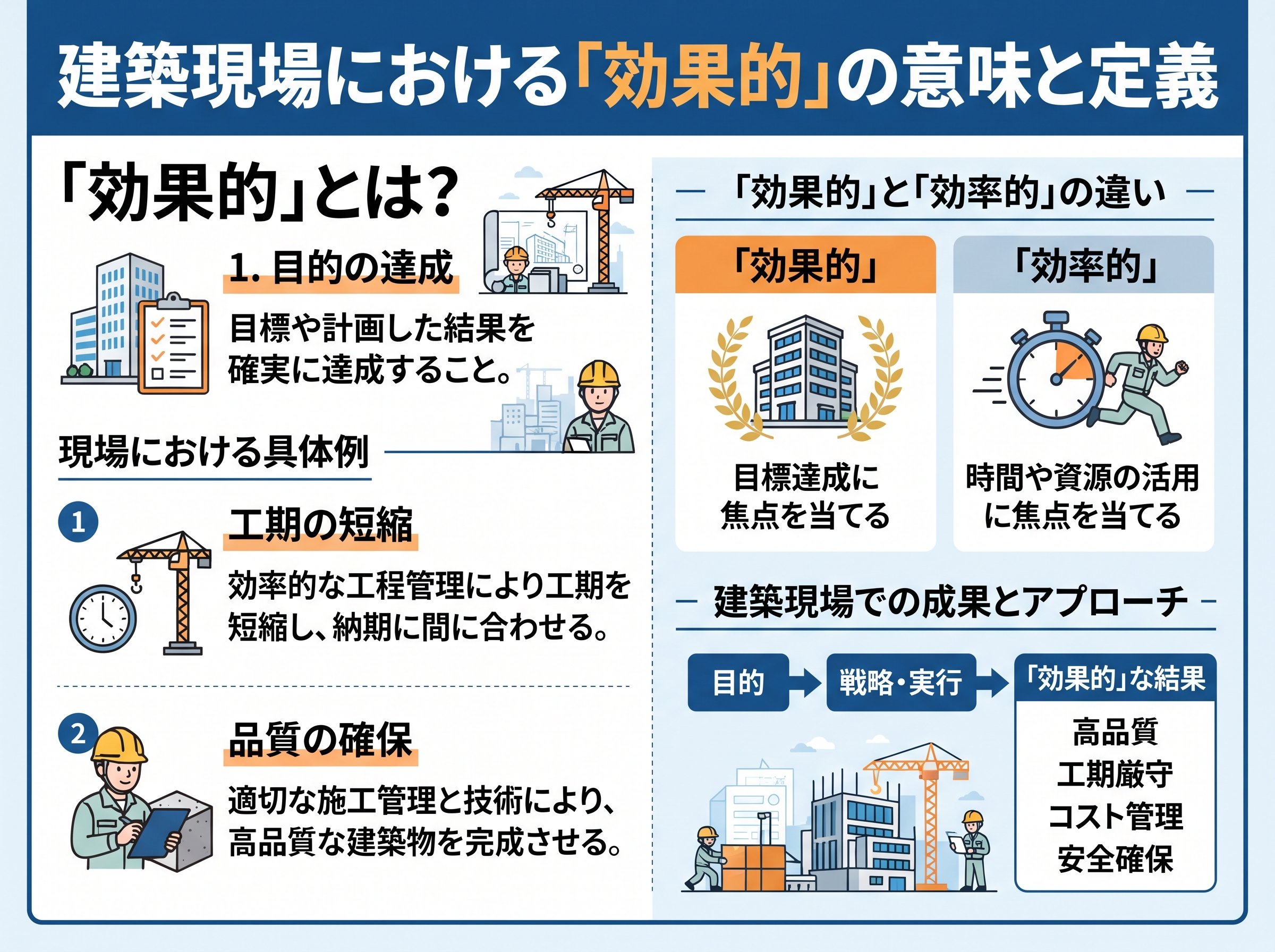 効果的の意味と定義
