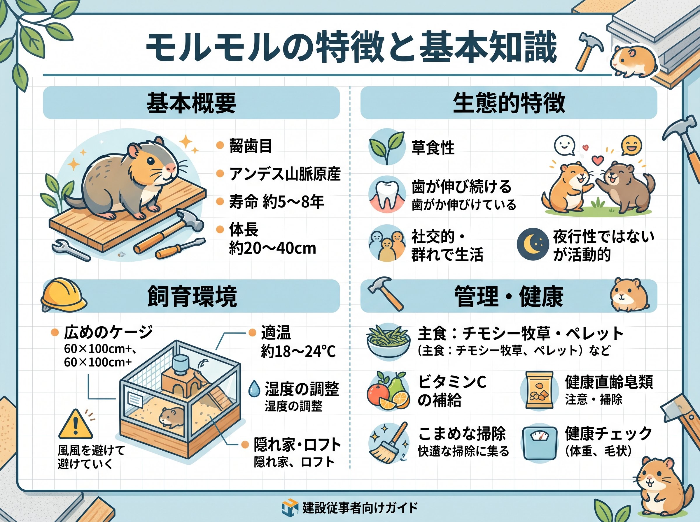 モルモルの特徴と基本知識