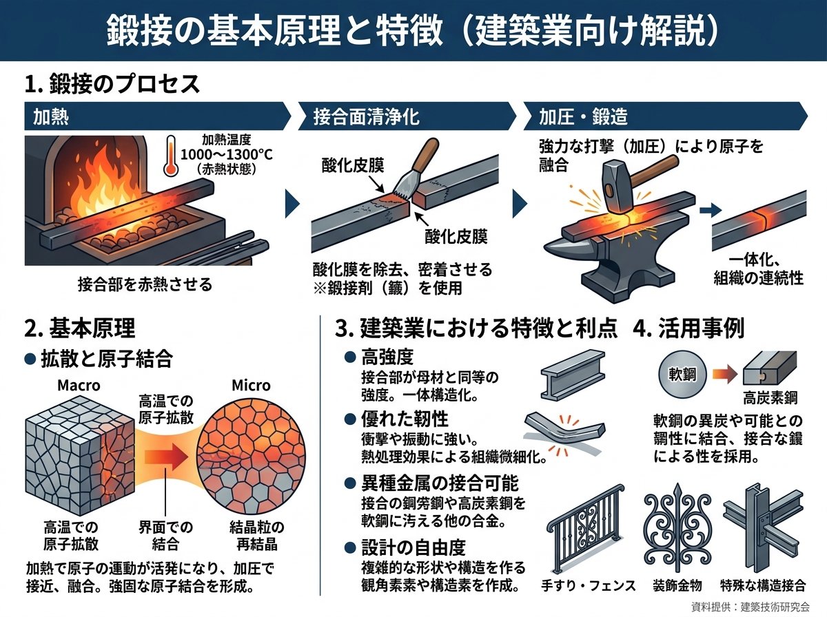 鍛接の基本原理と特徴